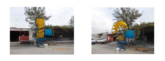 YATAY EKSENLİ KAFES ROTORLU TÜRBİN