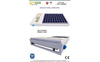 Modüler tip mobil güneş jeneratörleri
