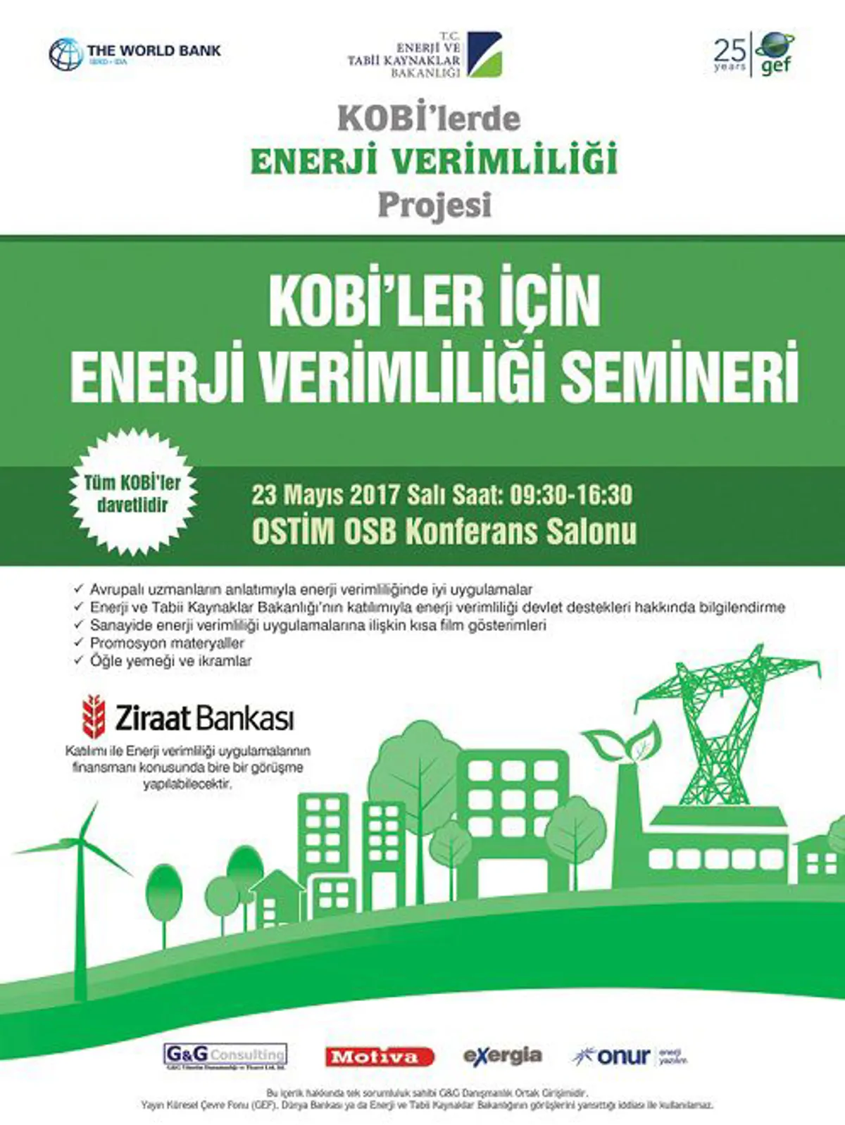 KOBİler İçin Enerji Verimliliği Semineri