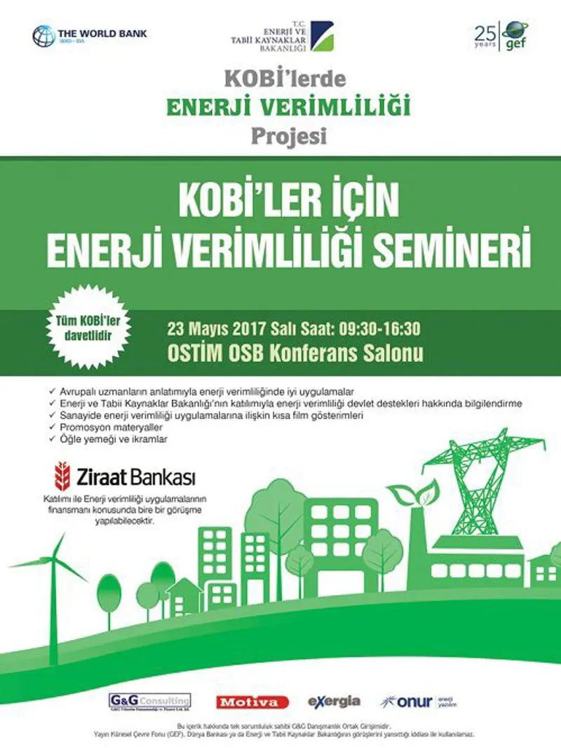 KOBİler İçin Enerji Verimliliği Semineri