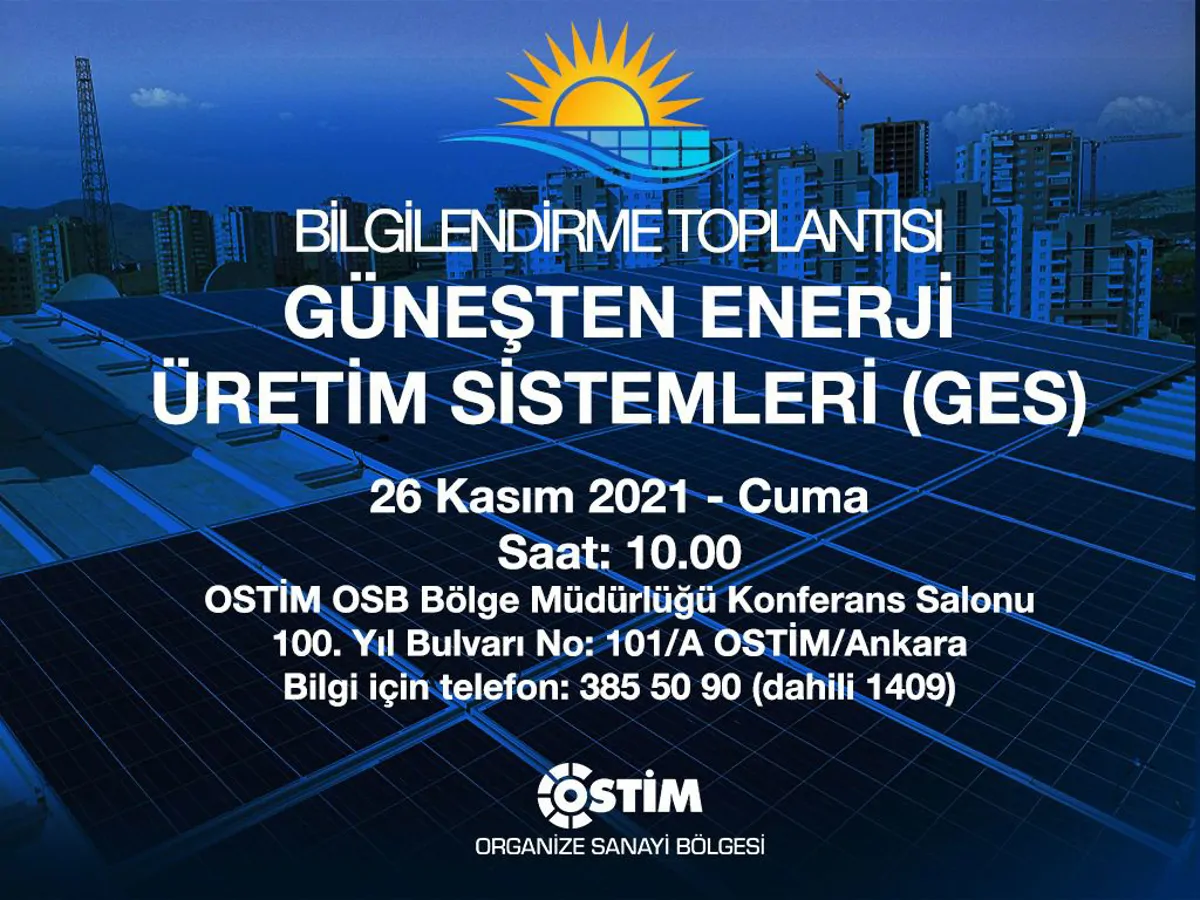 GES Bilgilendirme Toplantisi