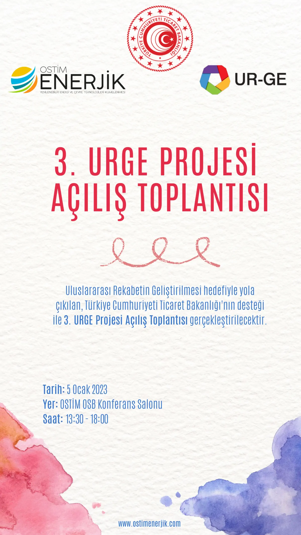 3. URGE Projesi Açılış Toplantısı