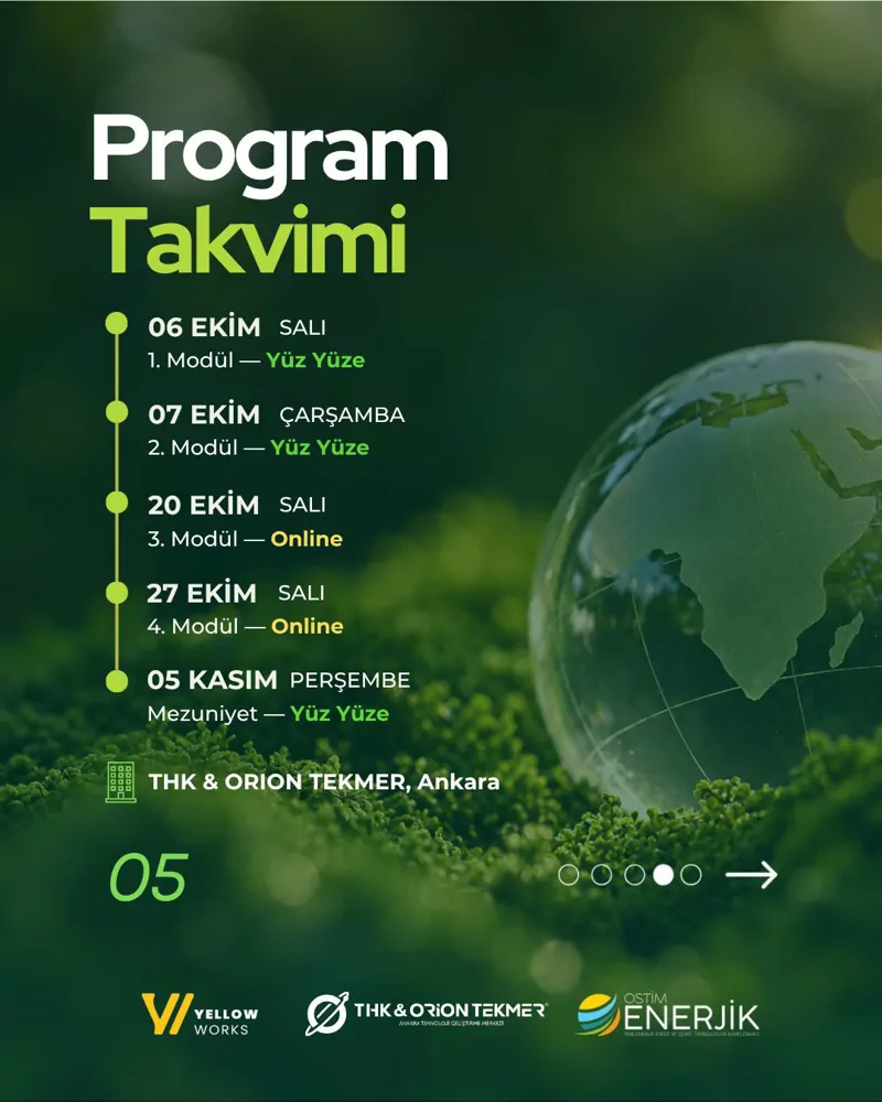 Yeşil Yaka Programı | Son Başvuru: 2 Ekim