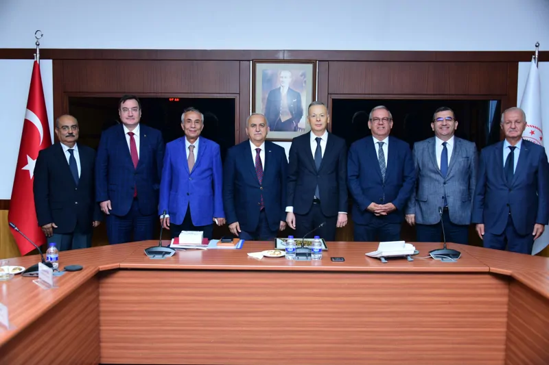 T.C. Ticaret Bakanlığı Bakan Yardımcısı Özgür Volkan Ağar’a Ziyaret