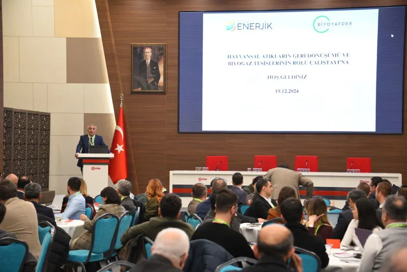 'HAYVANSAL ATIKLARIN GERİ DÖNÜŞÜMÜ VE BİYOGAZ TESİSLERİNİN ROLÜ' ÇALIŞTAYI - 19.12.2024