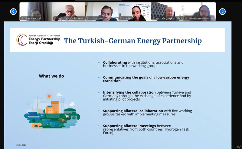 Türk - Alman Enerji İşbirliği Toplantısı
