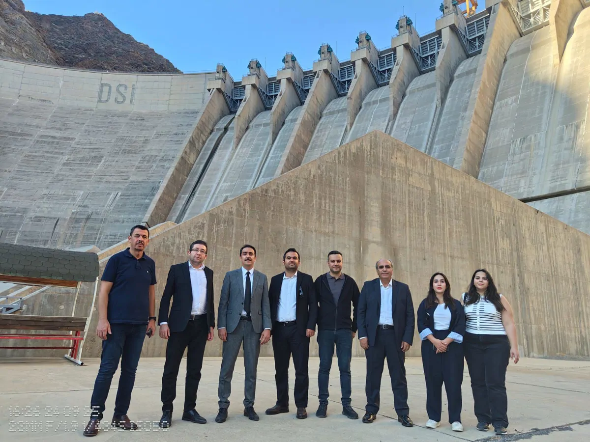 Diyarbakır TEMSAN ve EÜAŞ Karakaya HES'e Ziyaret