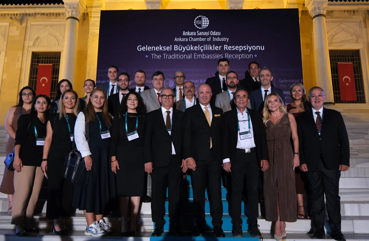 OSTİM Enerjik, ASO’nun 15. Geleneksel Büyükelçilikler Resepsiyonu’na Katıldı