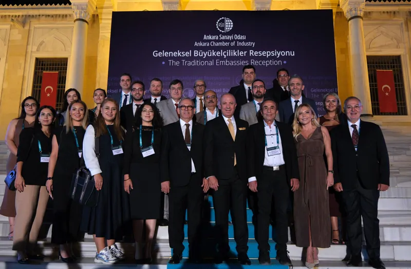 OSTİM Enerjik, ASO’nun 15. Geleneksel Büyükelçilikler Resepsiyonu’na Katıldı