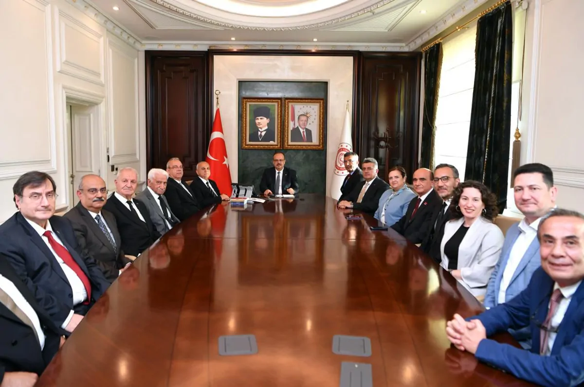 OSTİM Ekosisteminden Ankara Valisi Yakup Canbolat’a Hayırlı Olsun Ziyareti