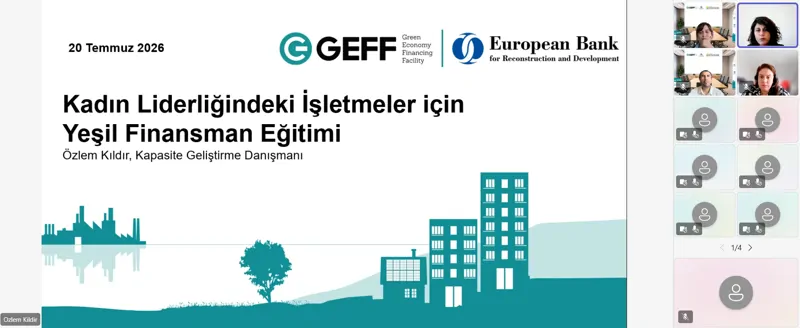 OSTİM Enerjik ve GEFF Türkiye İş Birliğiyle Yeşil Finansman ve Sürdürülebilir Yatırım Buluşması