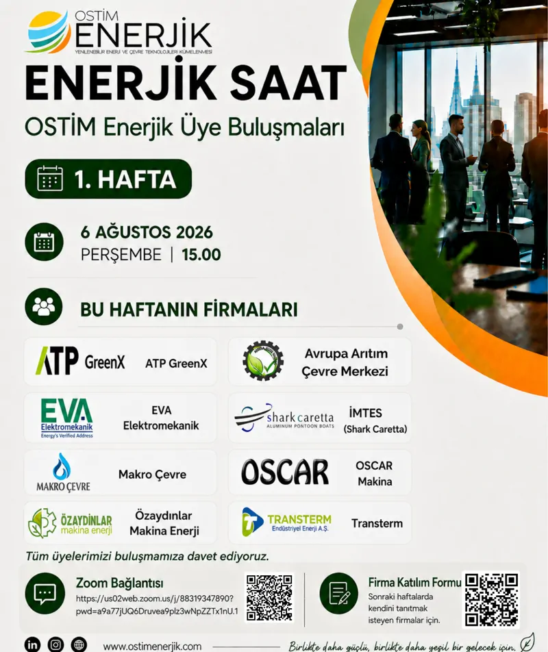 Enerjik Saat’in İlk Firma Tanıtımları Yayında