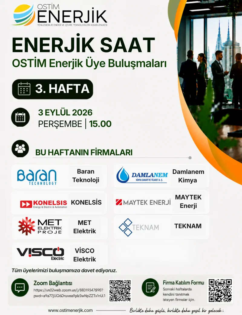 Enerjik Saat’te Başlayan Temaslar İş Birliği Adımlarına Dönüşüyor: 3. Hafta Videoları Yayında!