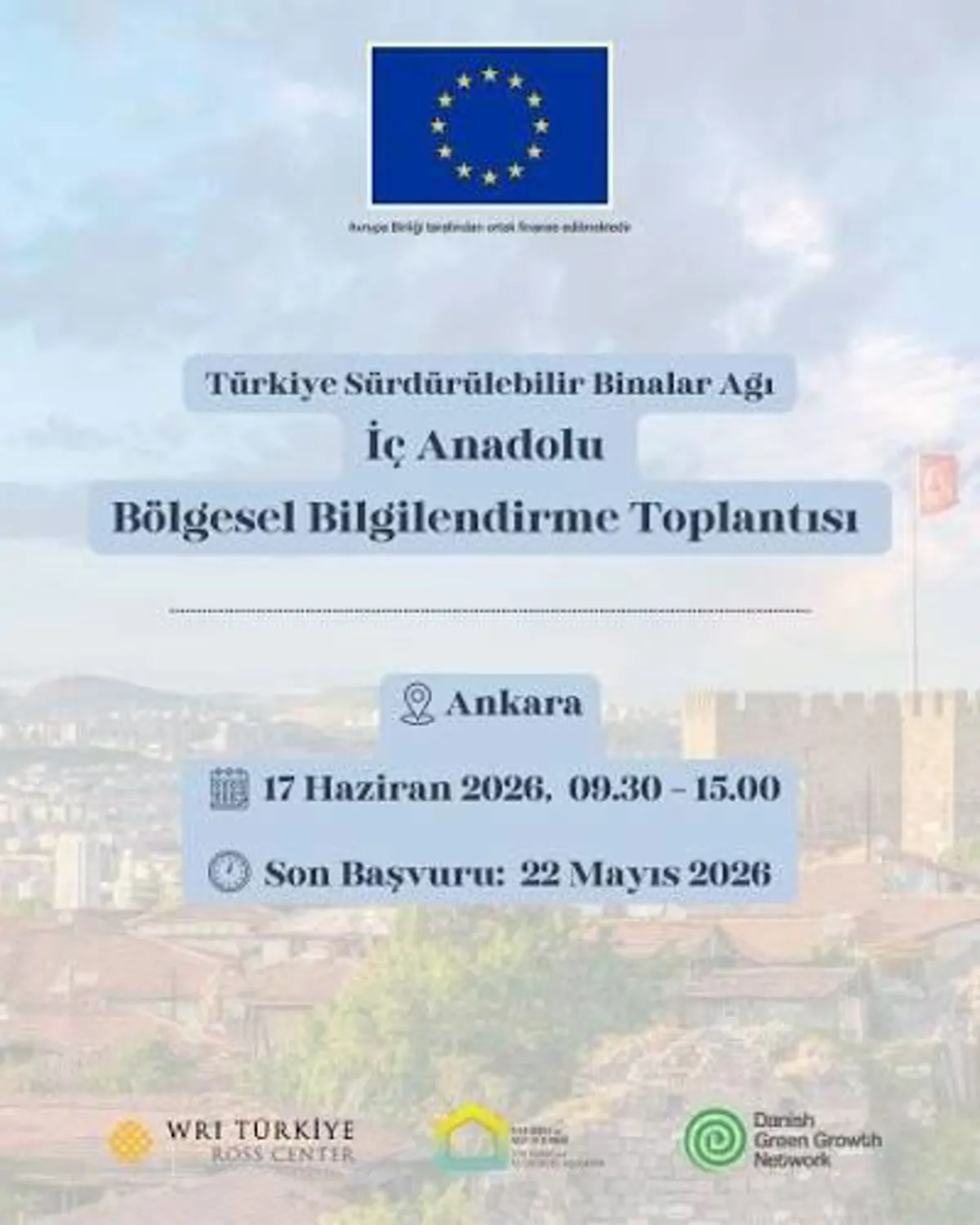 "Türkiye Sürdürülebilir Binalar Ağı" İç Anadolu Bölgesi Bilgilendirme Toplantısı OSTİM'de Düzenleniyor!