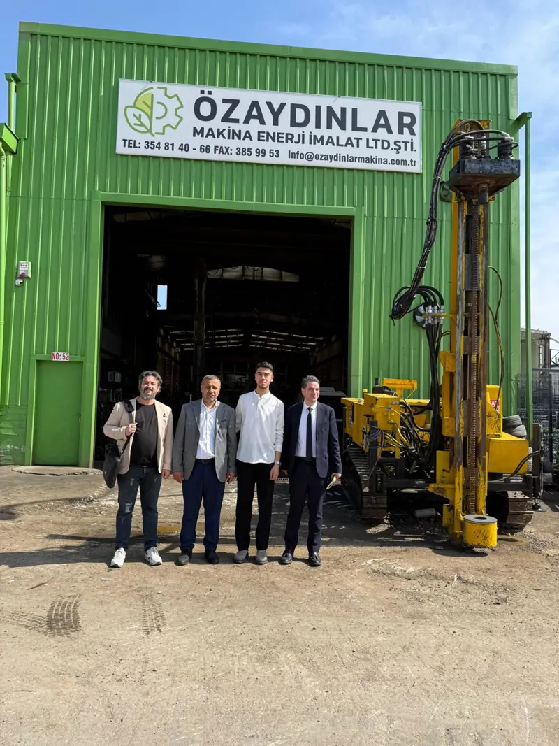 UR-GE Projesi Saha Ziyaretleri Özaydınlar Makina Enerji ile Devam Ediyor