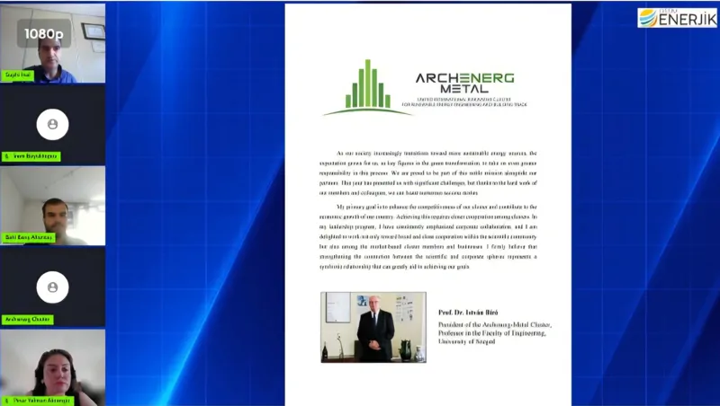 OSTİM Enerjik ve Macaristan ArchEnerg Kümelenmesi Arasında Uluslararası İş Birliği Görüşmesi