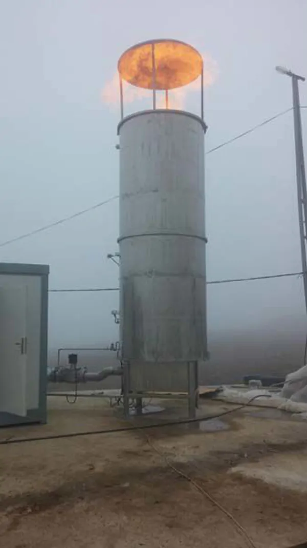 Gaz Yakma Bacası
